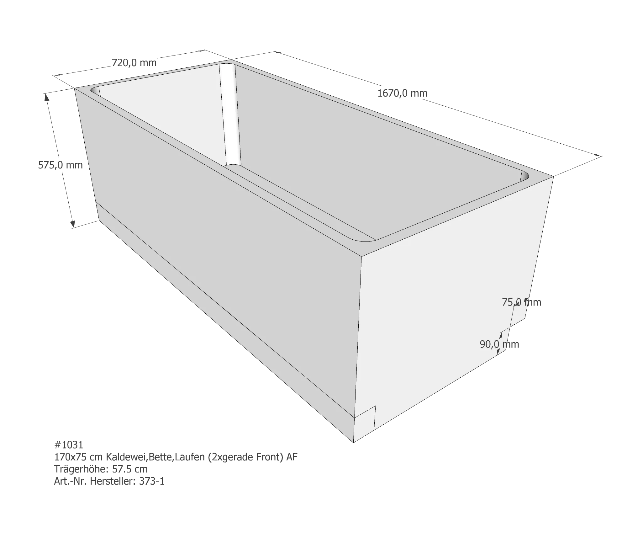 Badewannenträger für Wannenträger Bette Betteform, Kaldewei Saniform Plus, Laufen Pro 170x75x cm 170 × 75 cm Badewannenträger für Wannenträger Bette Betteform, Kaldewei Saniform Plus, Laufen Pro 170x75x cm 170 × 75 cm
