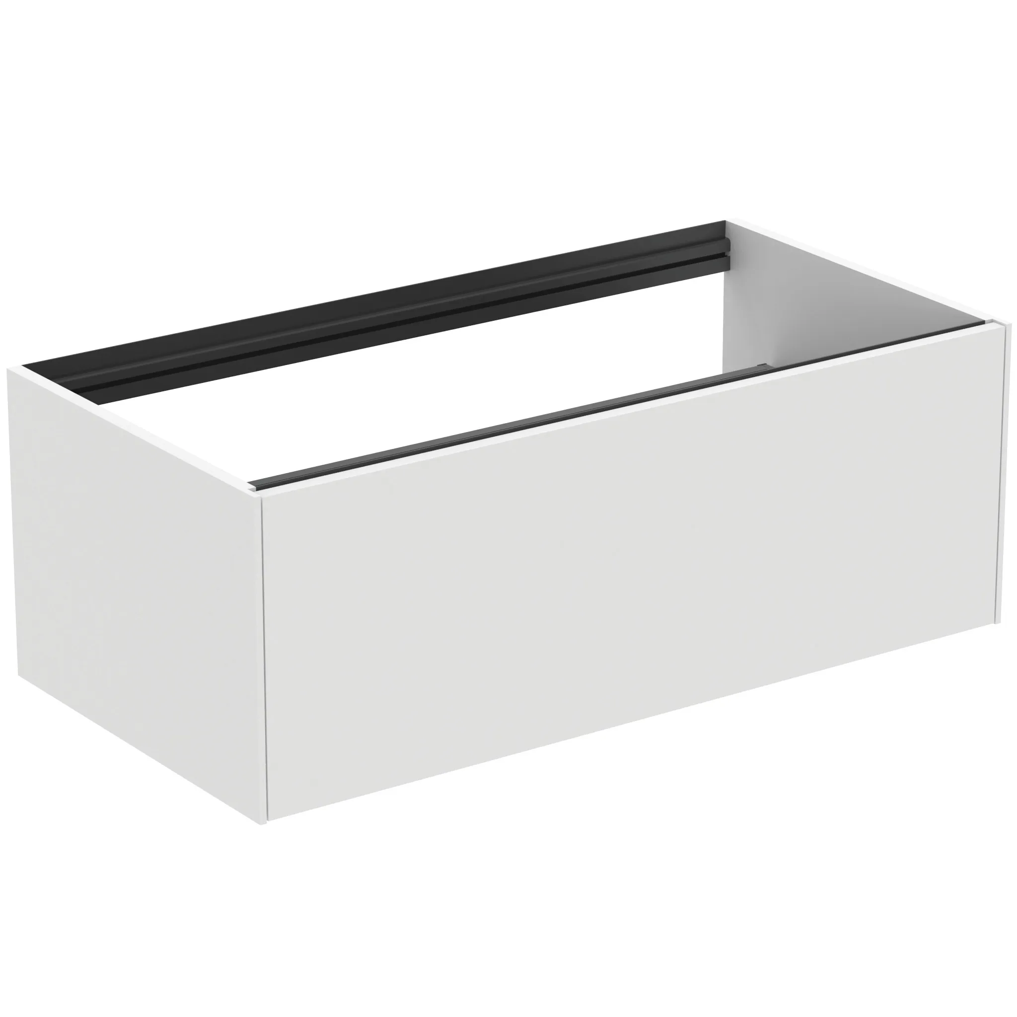Ideal Standard Waschtischunterschrank Conca, 1 Auszug, ohne Platte, 1000x505x360mm, Weiß