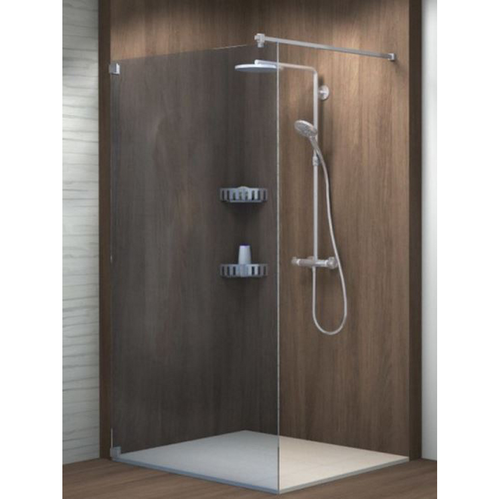 Sprinz Seitenwand Walk-In „Inloop“ rahmenlos für #Türbreite#, B: 2000 mm H: 2100 mm T: 8 mm