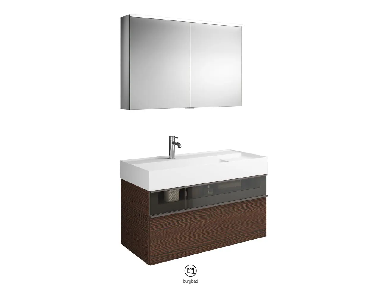 burgbad Yumo PG1 Badmöbelset (SFKZ102), Breite 1015 mm burgbad Yumo PG1 Badmöbelset (SFKZ102), Breite 1015 mm