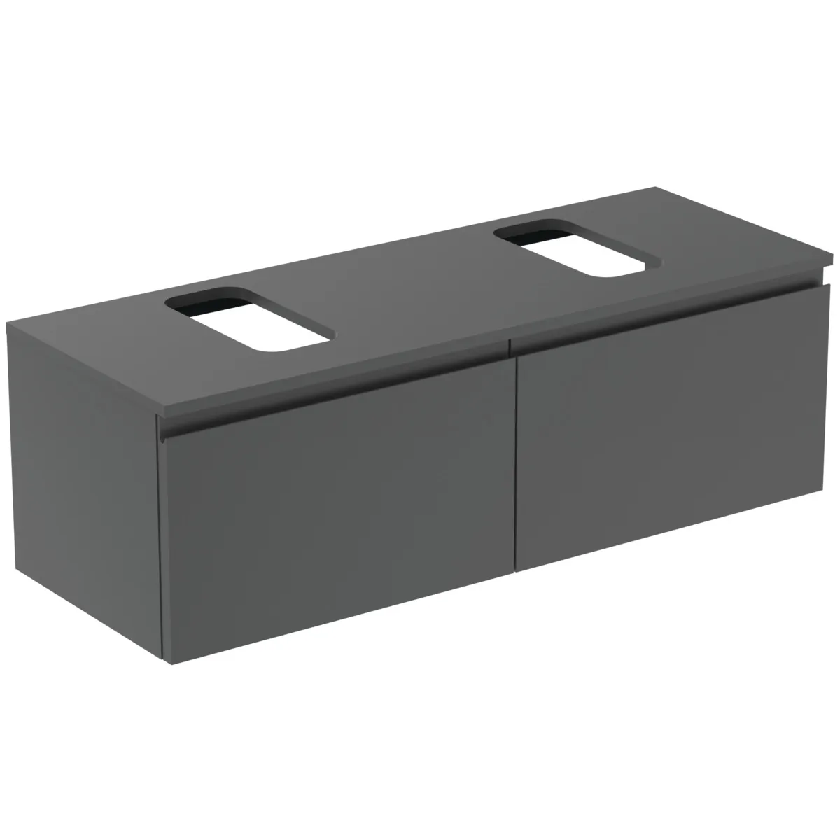 Ideal Standard Waschtischunterschrank Finesse Anthrazit matt 1200x440x388 mm 2 Auszüge Softclose Ideal Standard Waschtischunterschrank Finesse Anthrazit matt 1200x440x388 mm 2 Auszüge Softclose