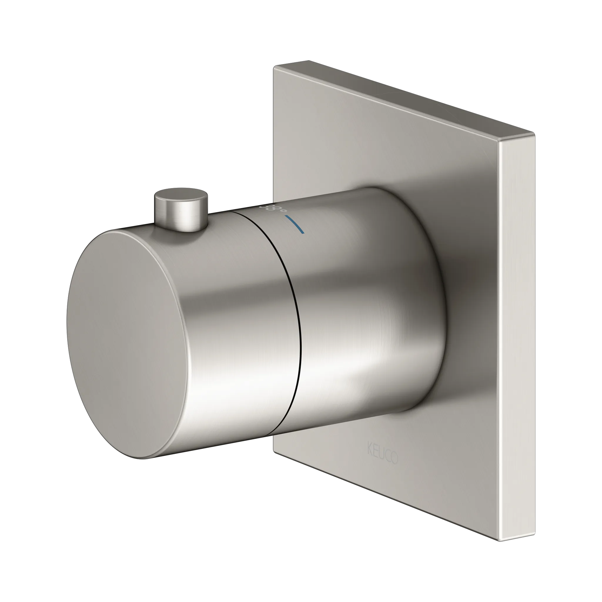IXMO 59553050002 Thermostatarmatur UP DN15 eckig Nickel gebürstet IXMO 59553050002 Thermostatarmatur UP DN15 eckig Nickel gebürstet