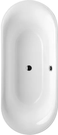 Villeroy & Boch Badewanne „Cetus“ oval 175 × 75 cm, Mittelablauf in Weiß Alpin Villeroy & Boch Badewanne „Cetus“ oval 175 × 75 cm, Mittelablauf in Weiß Alpin