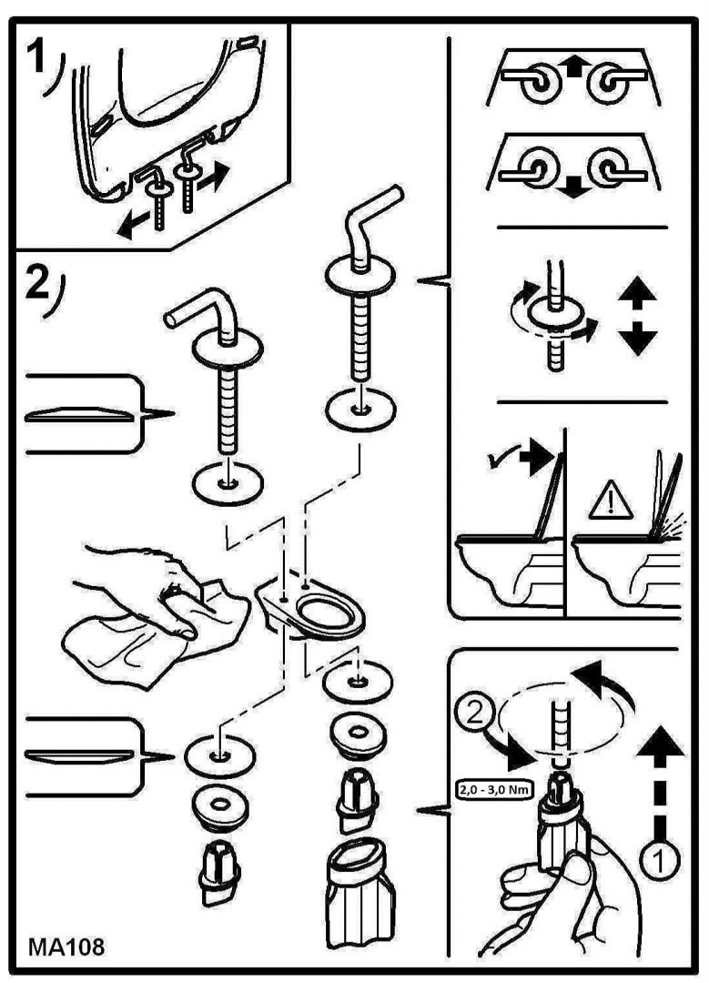 Badundu WC-Sitz ohne Absenkautomatik ohne Absenkautomatik 43,5 × 37 cm Badundu WC-Sitz ohne Absenkautomatik ohne Absenkautomatik 43,5 × 37 cm