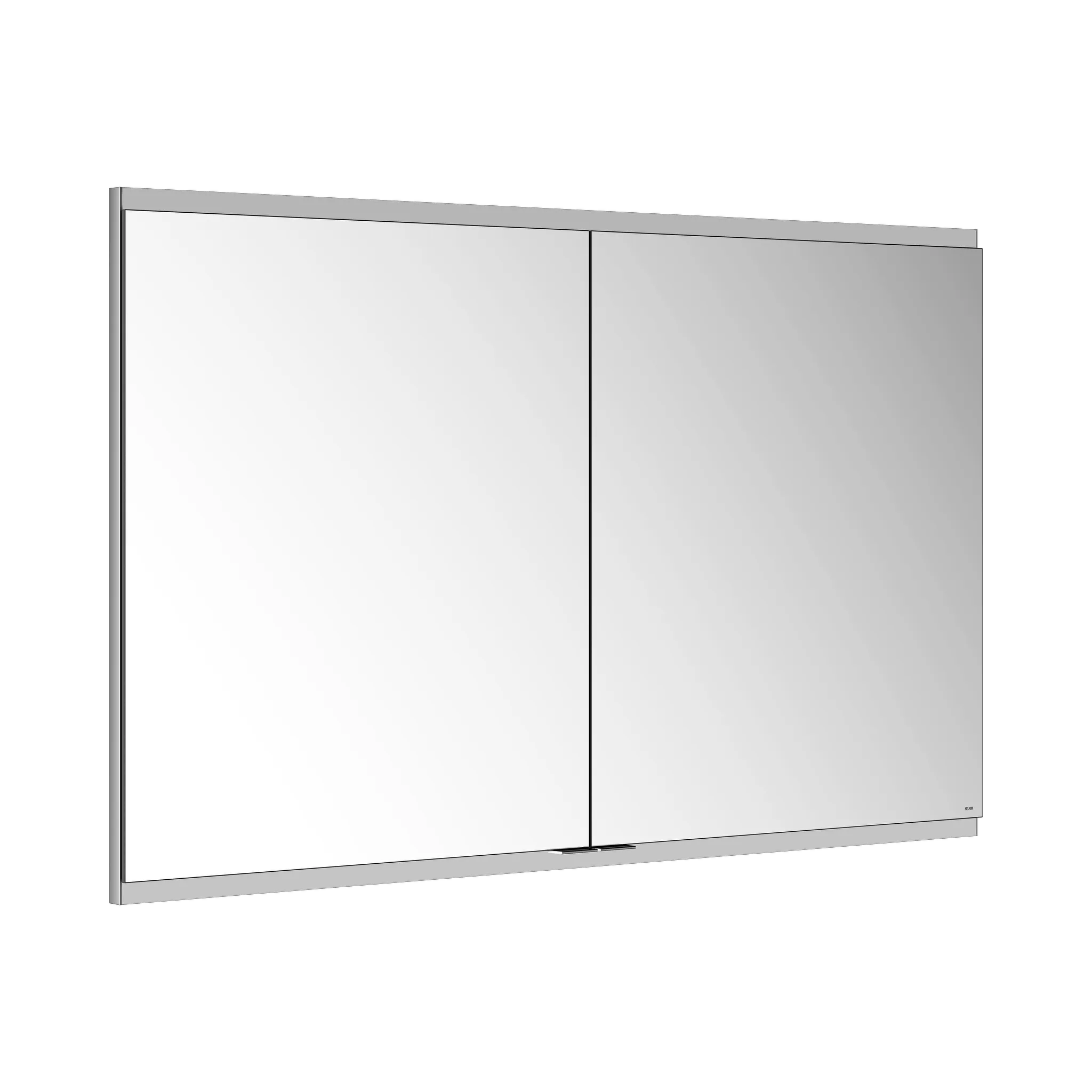 KEUCO Royal Modular 2.0 Spiegelschrank unbeleuchtet Wandeinbau, 2 Steckdosen 1200x700x120mm silber-eloxiert