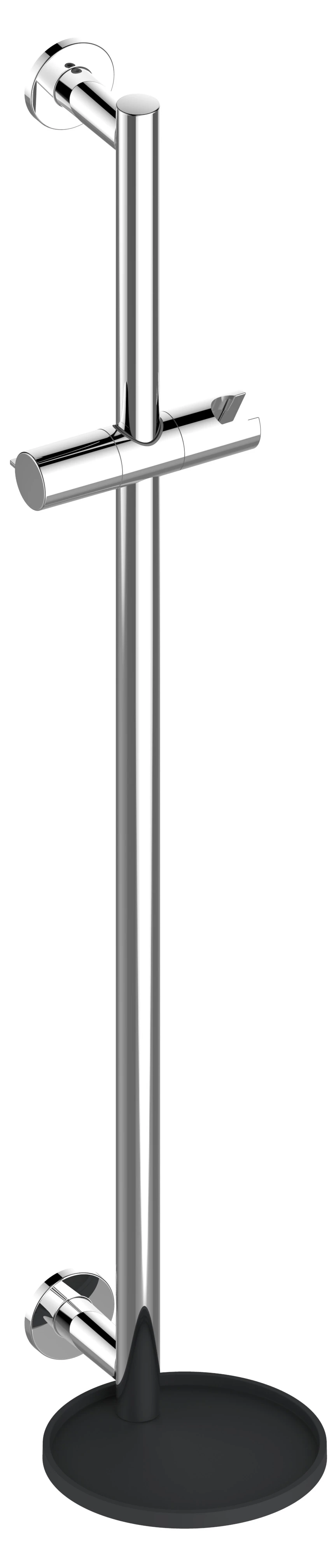 IXMO Ablage für Brausestange schwarzgrau IXMO Ablage für Brausestange schwarzgrau