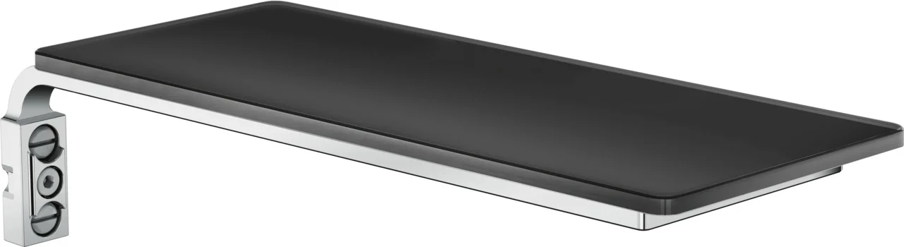 Hansgrohe Casetta Ablage E schwarz/chrom, Länge 200 mm Hansgrohe Casetta Ablage E schwarz/chrom, Länge 200 mm