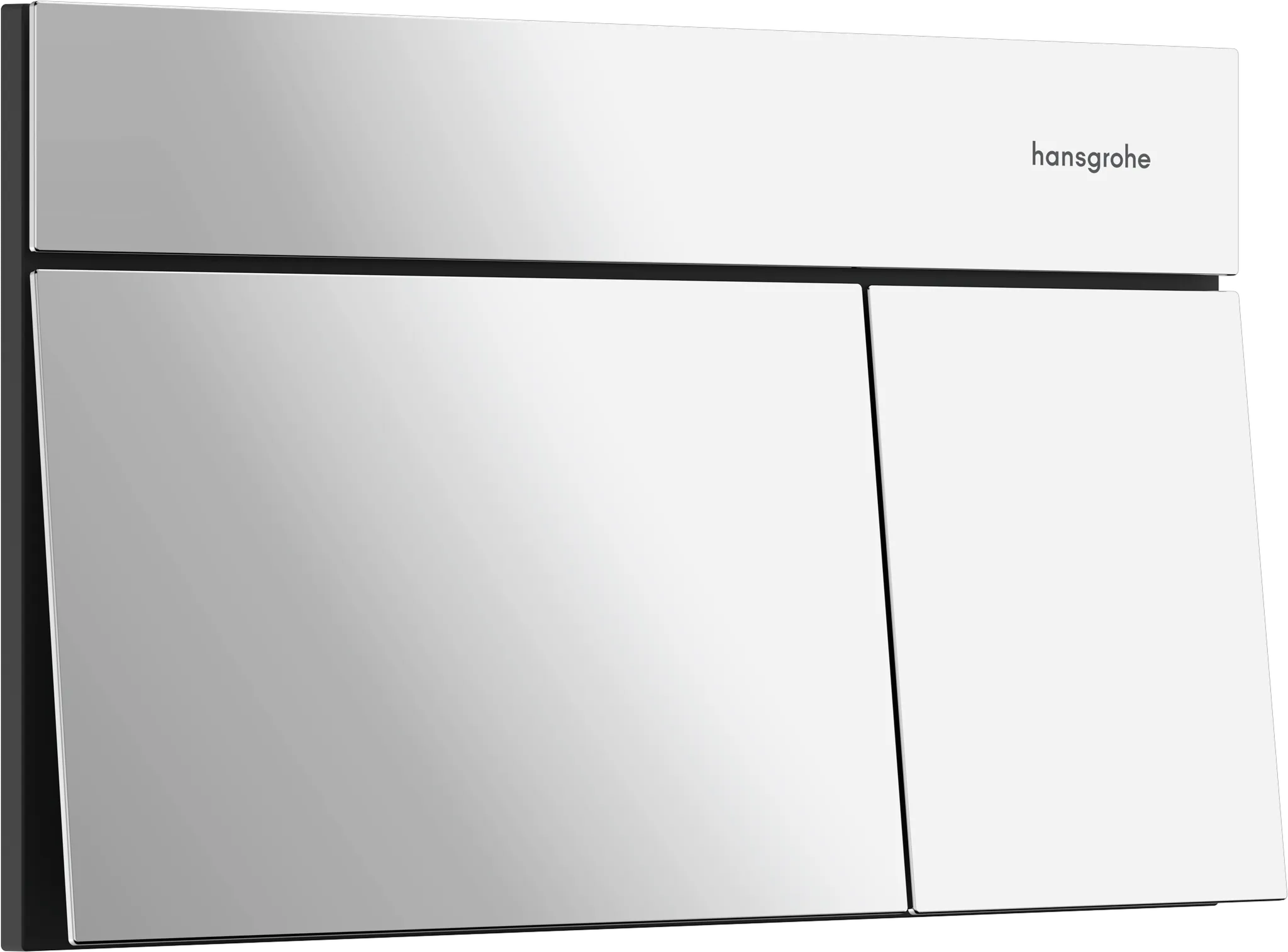 iFrame Element E Betätigungsplatte für 2-Mengen-Spülung, Chrom