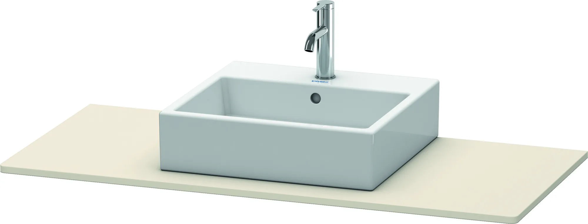 Duravit Konsole „XSquare“ in Taupe Matt