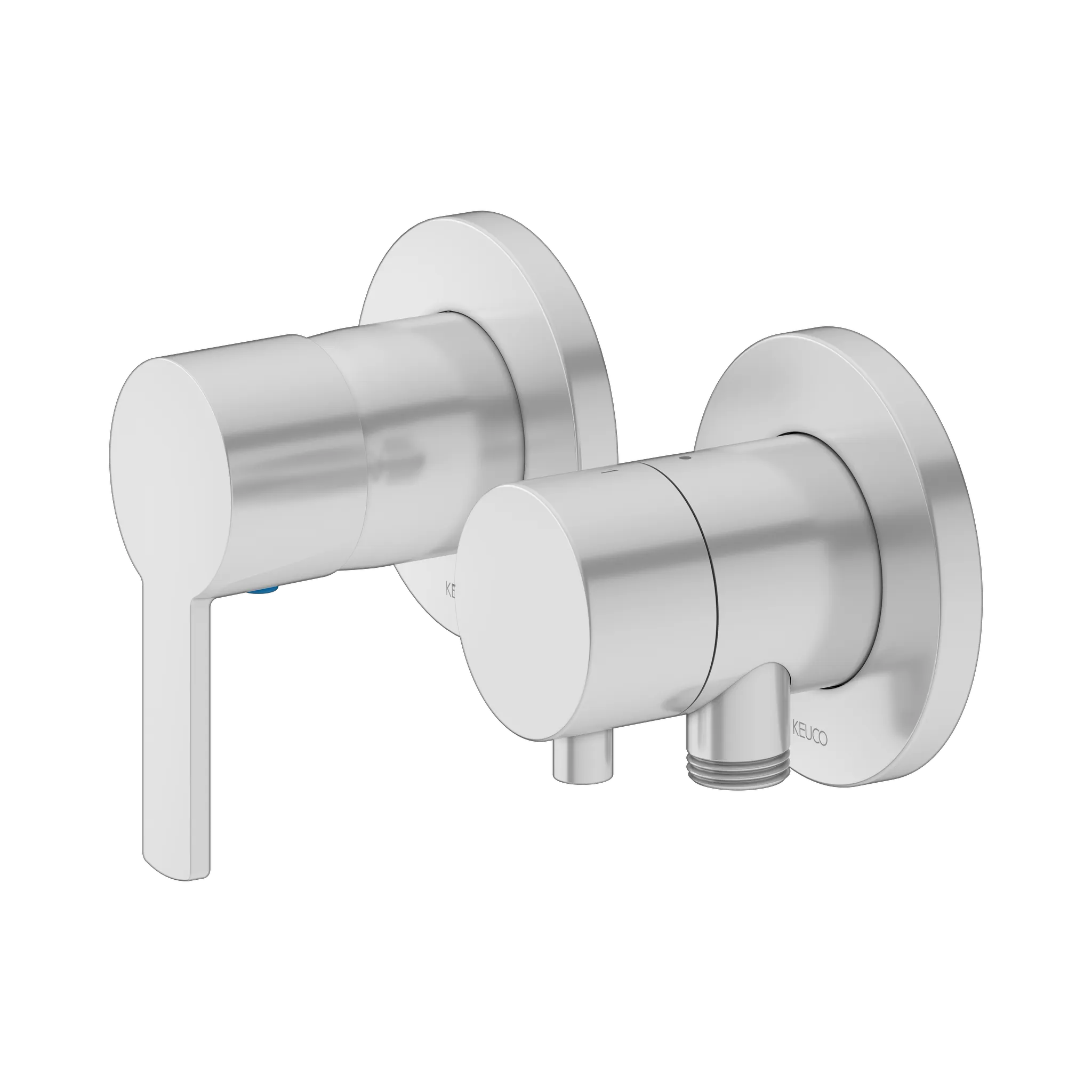 Plan blue 53951171221 Einhebelmischer Set UP 2-Wege m.Schlauchan./Brauseh. Aluminium-finish