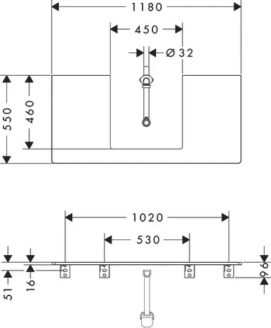 Xelu Q Konsole 1180/550 mit Ausschnitt mittig für Aufsatzwaschtisch geschliffen 500/480 Weiß Hochglanz Xelu Q Konsole 1180/550 mit Ausschnitt mittig für Aufsatzwaschtisch geschliffen 500/480 Weiß Hochglanz