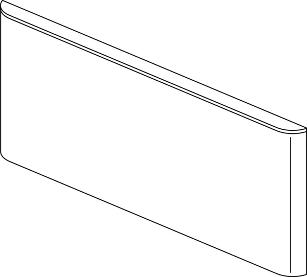 Ideal Standard Adapto Untere Schubladenfront Anthrazit matt lackiert 570 mm für Waschtischunterschrank
