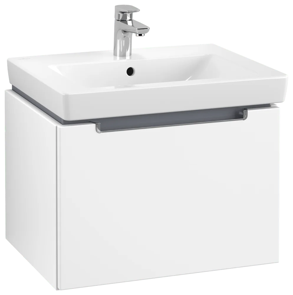 Villeroy & Boch Subway 2.0 Waschbeckenunterschrank A68710 587x420x454mm White Matt Villeroy & Boch Subway 2.0 Waschbeckenunterschrank A68710 587x420x454mm White Matt