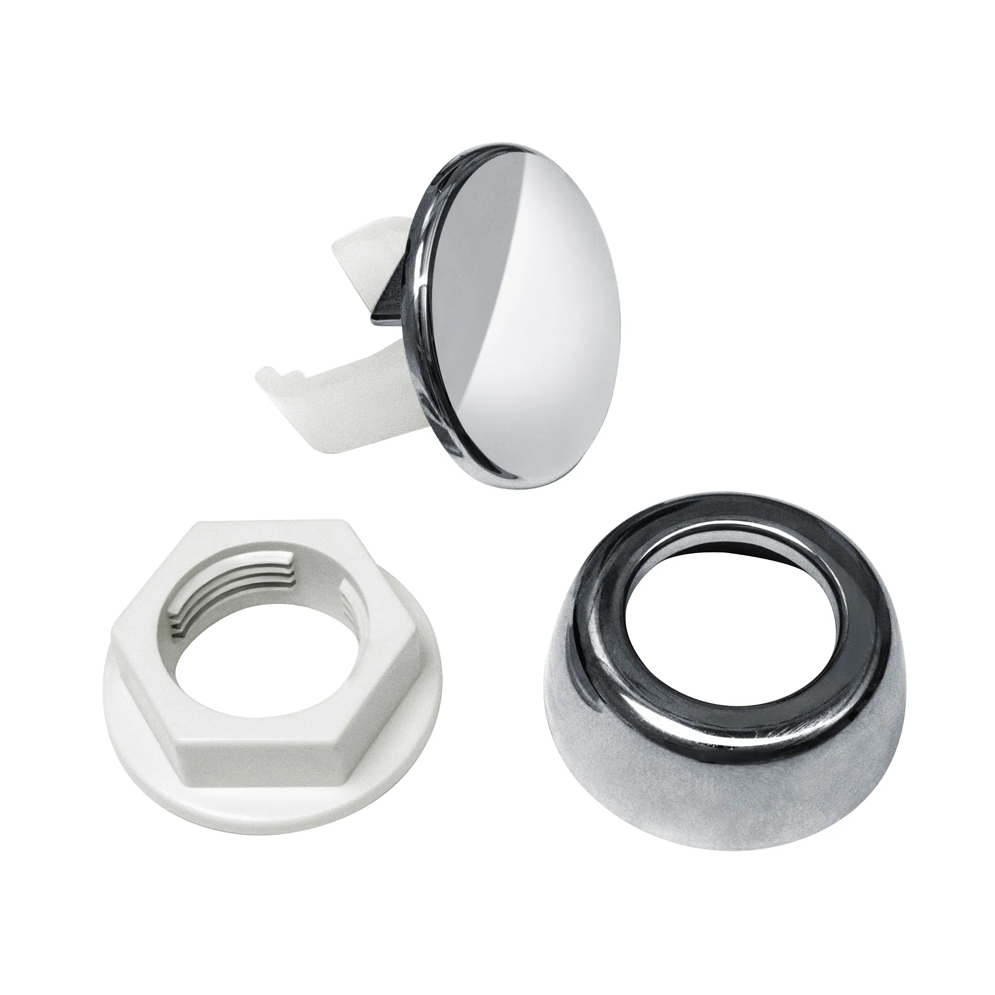 Abdeckkappe und Kontermutter für Füllventil Wasseranschluss seitlich Abdeckkappe und Kontermutter für Füllventil Wasseranschluss seitlich