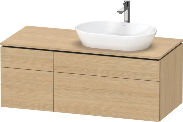 Duravit Waschtischunterschrank wandhängend „L-Cube“ 122 × 48,2 × 55 cm, rechts