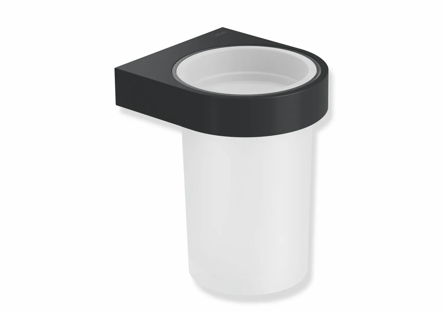 HEWI Glas/Zahnbürstenhalter „System 800“ in Befestigung verdeckt HEWI Glas/Zahnbürstenhalter „System 800“ in Befestigung verdeckt