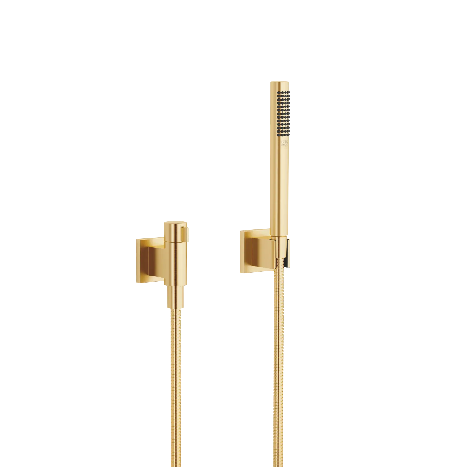 Dornbracht Schlauchbrausegarnitur SERIENSPEZIFISCH Gold gebürstet PVD, 15 l/min Durchfluss, 1250 mm Brauseschlauch
