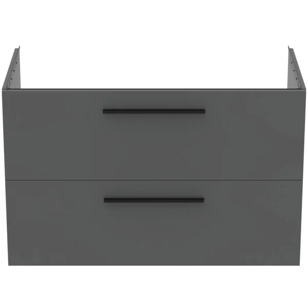 Ideal Standard Waschtischunterschrank „i.lifeB“ 100 × 63 × 50,5 cm Quarzgrau matt
