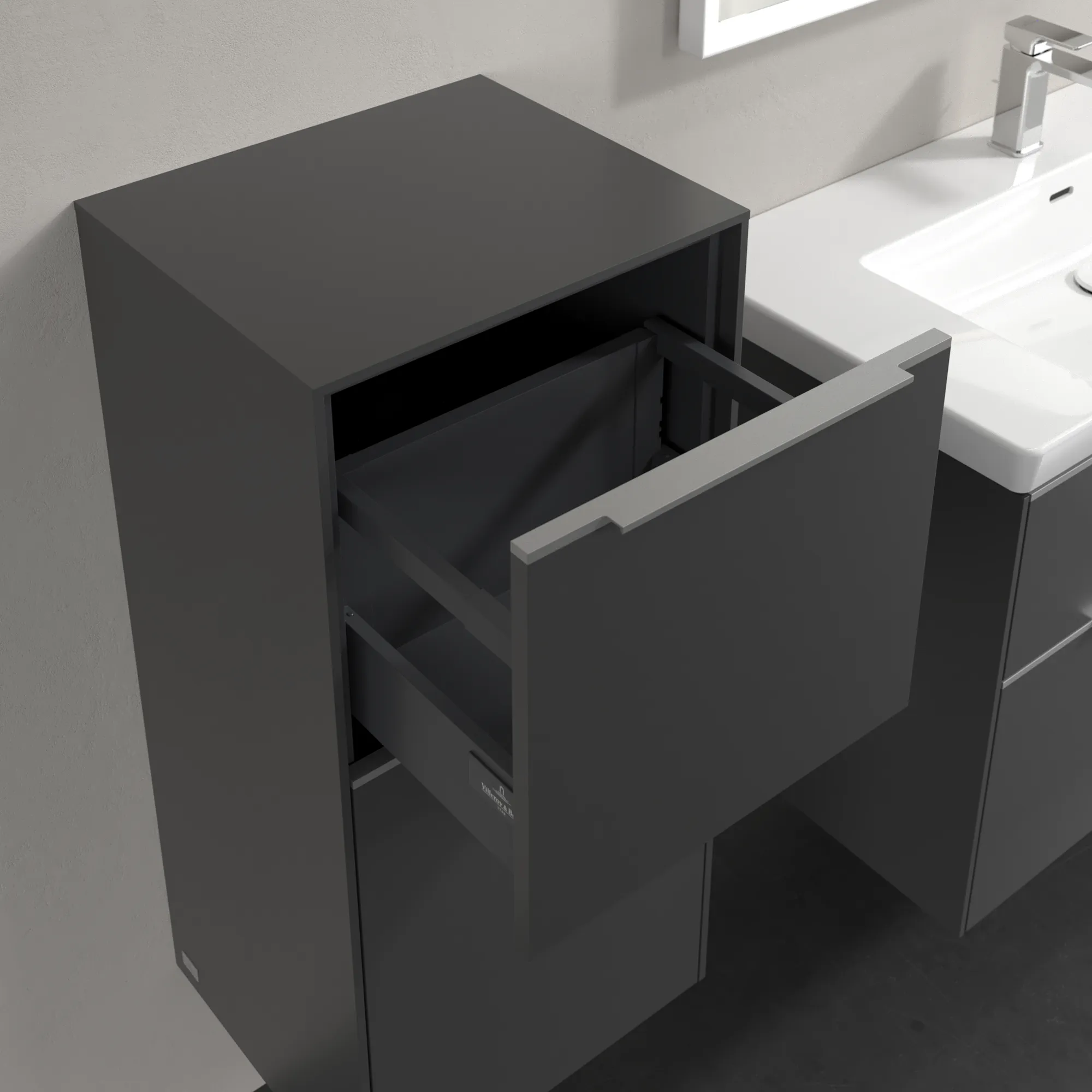 Villeroy & Boch Subway 3.0 Seitenschrank C59400, 400 x 860 x 362 mm, links