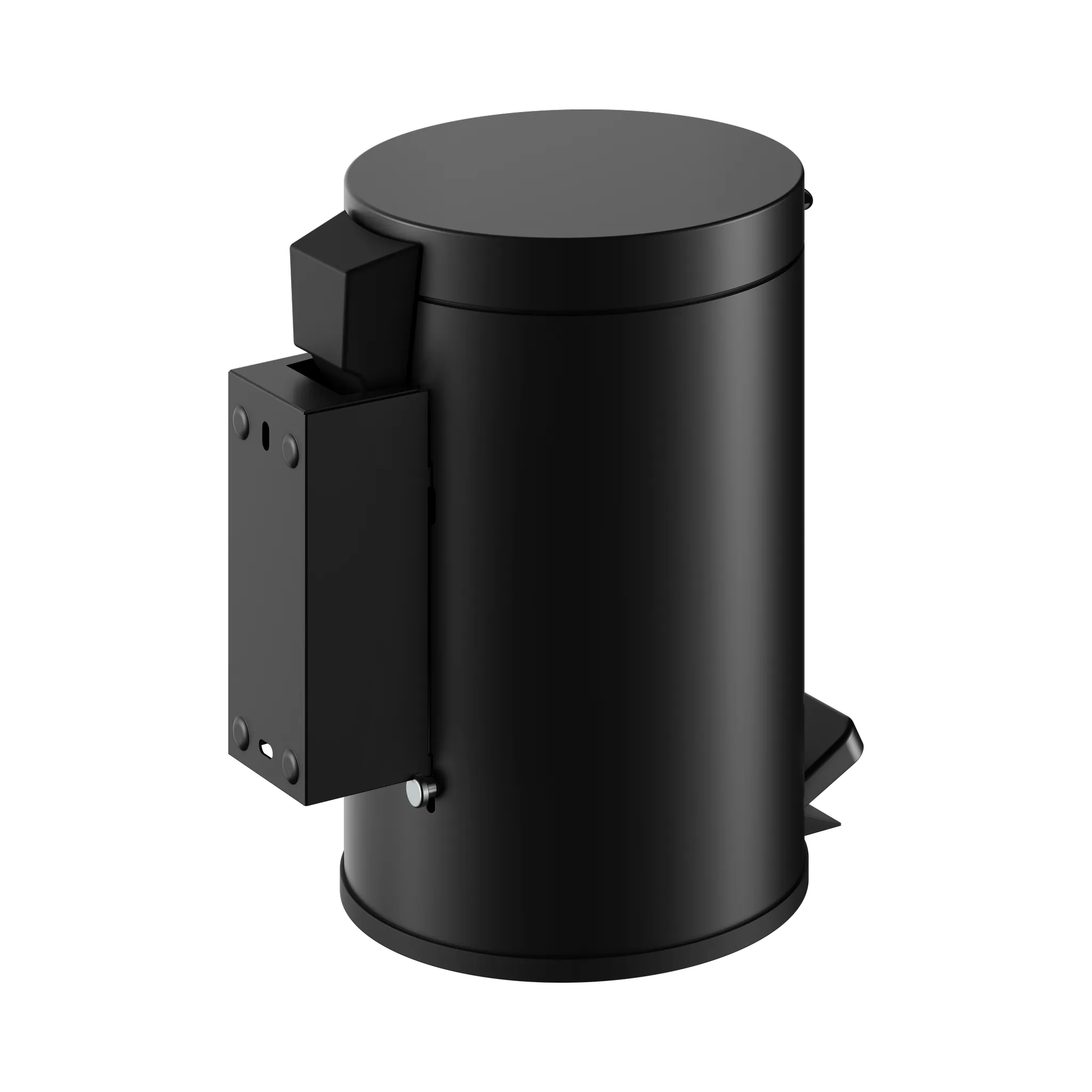 Plan Hygieneabfallsammler wandhängend schwarz matt Plan Hygieneabfallsammler wandhängend schwarz matt