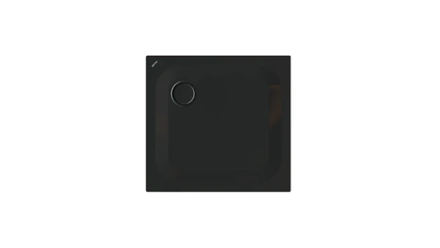 Bette rechteck Duschwanne „BetteUltra“ 80 × 75 cm in Schwarz
