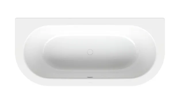 BetteStarlet I Badewanne, oval, weiß, 1850 x 850 mm, Einbau, 2-Sitzer