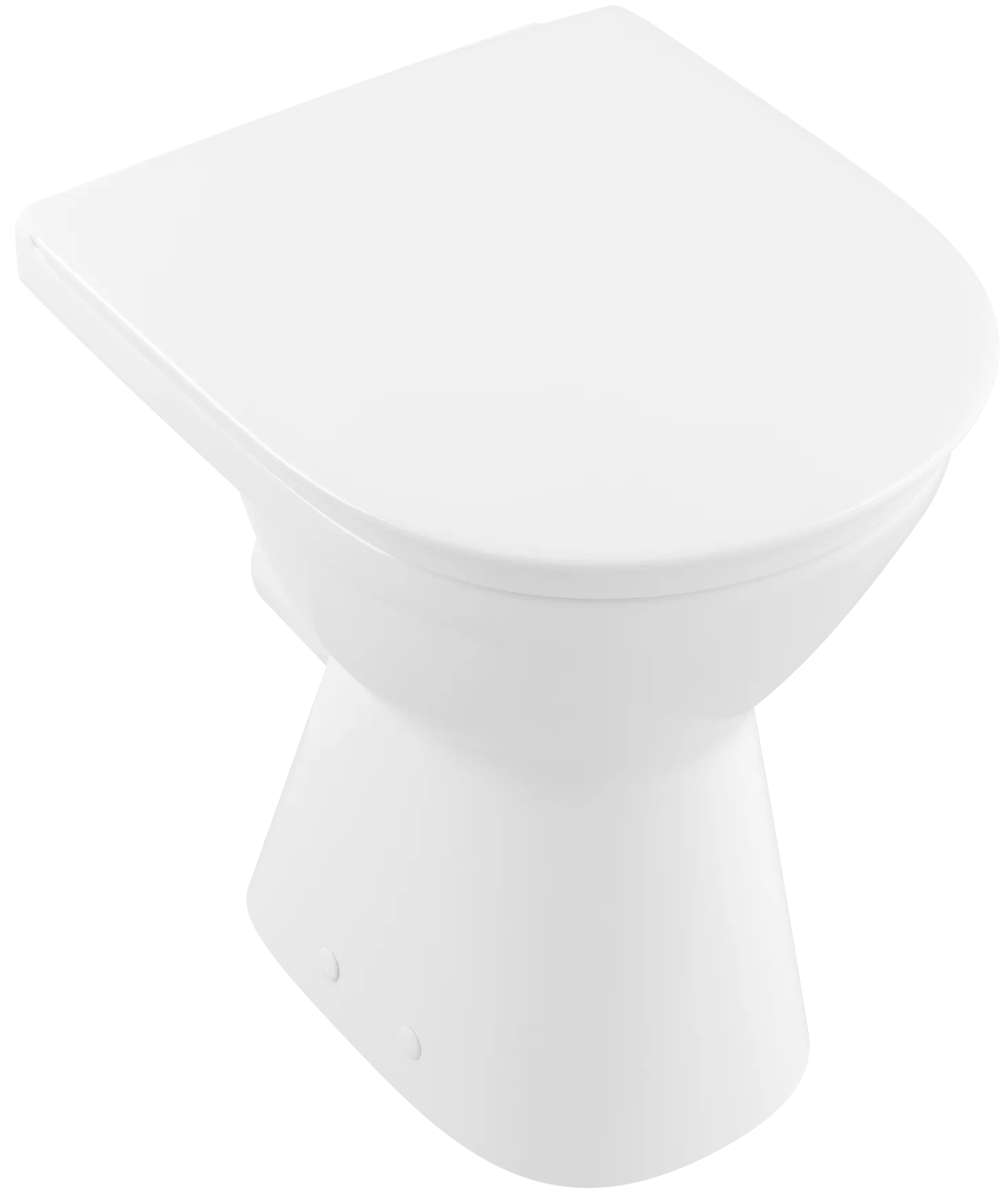 Stand-Flachspül-WC „ViCare“ 49 × 36 × 46 cm in Weiß Alpin, ohne Spülrand, Flachspüler Stand-Flachspül-WC „ViCare“ 49 × 36 × 46 cm in Weiß Alpin, ohne Spülrand, Flachspüler