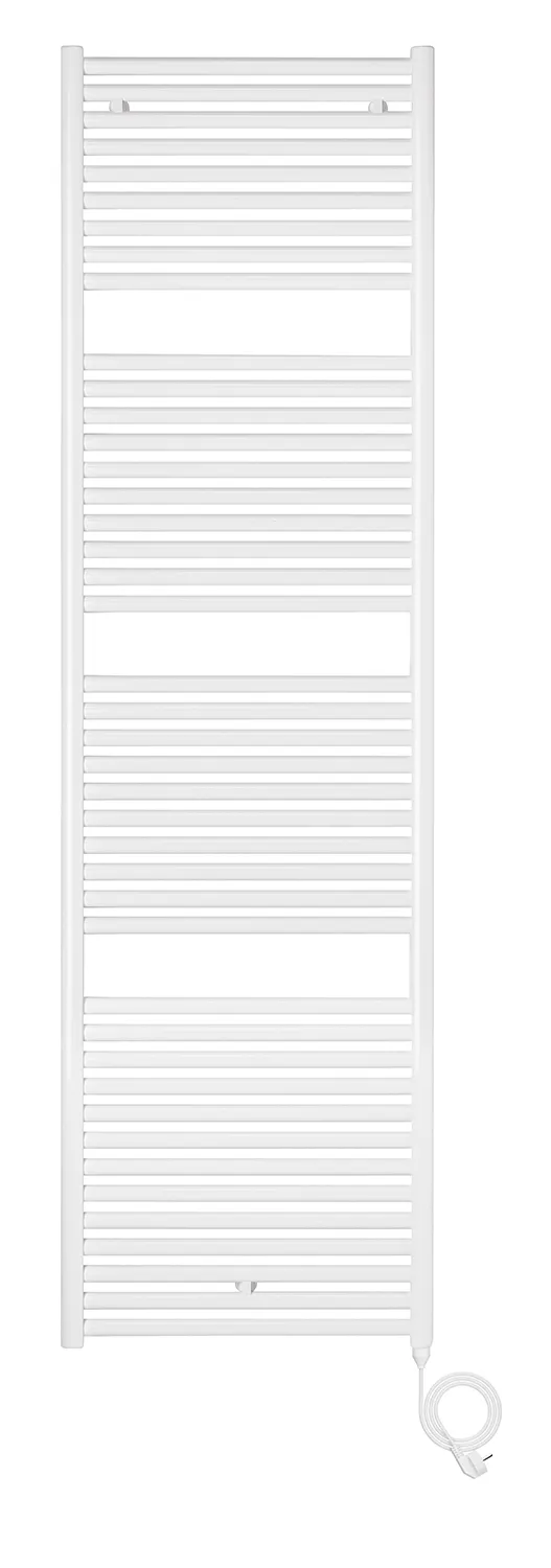 Zehnder Design-Handtuchwärmer „Toga“ mit Heizstab IHE 50 × 71,6 cm in Verkehrsweiß (RAL 9016, glänzend) Zehnder Design-Handtuchwärmer „Toga“ mit Heizstab IHE 50 × 71,6 cm in Verkehrsweiß (RAL 9016, glänzend)