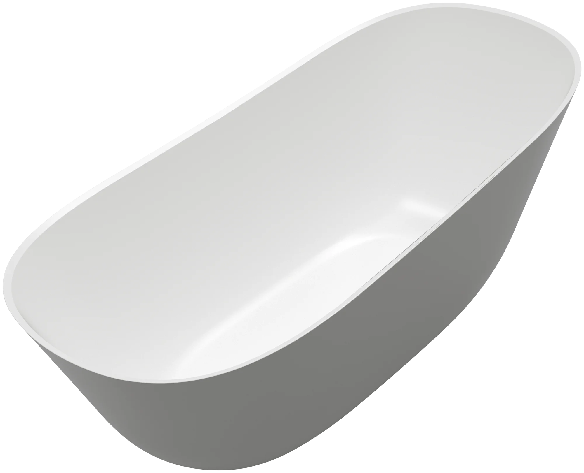 Villeroy & Boch freistehende Badewanne Theano Weiße Alpin 1700 x 750 mm Höhe 640 mm
