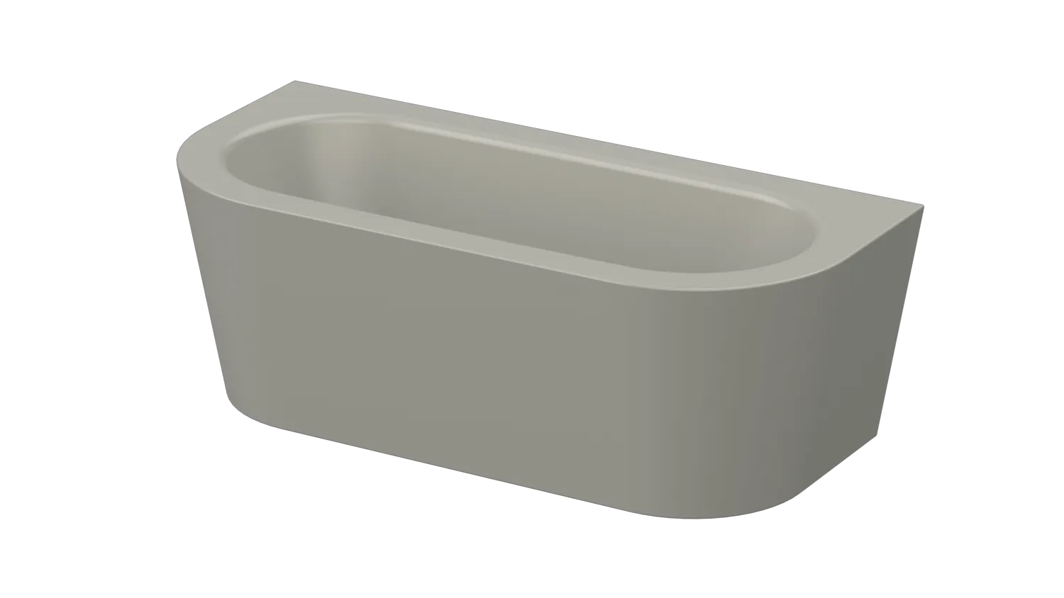 Bette rechteck Badewanne „BetteStarlet I Silhouette“ 165 × 75 cm in Stone