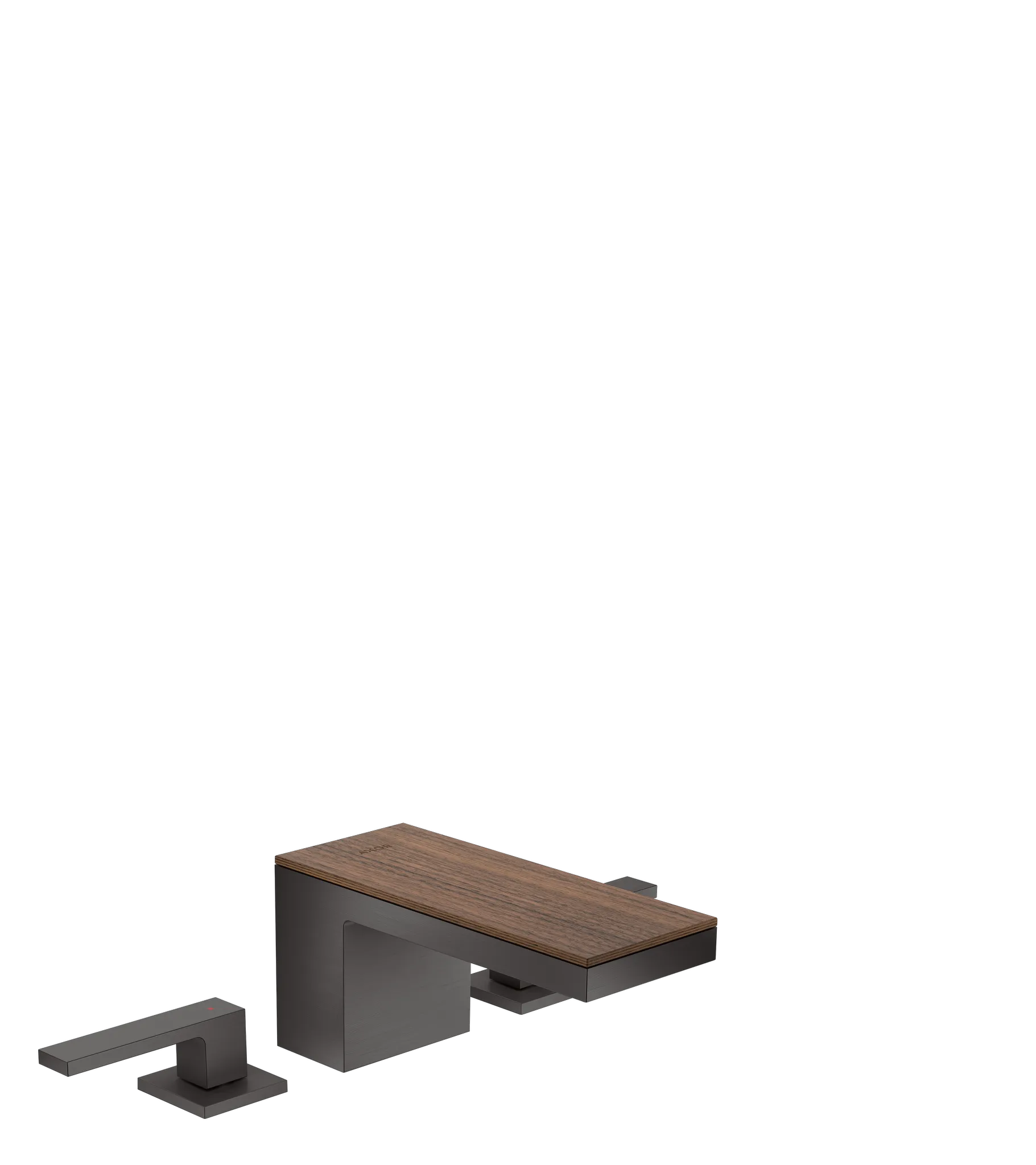 Hansgrohe AXOR MyEdition Mischer mit Platte 200 Amerikanischer Nussbaum Hansgrohe AXOR MyEdition Mischer mit Platte 200 Amerikanischer Nussbaum