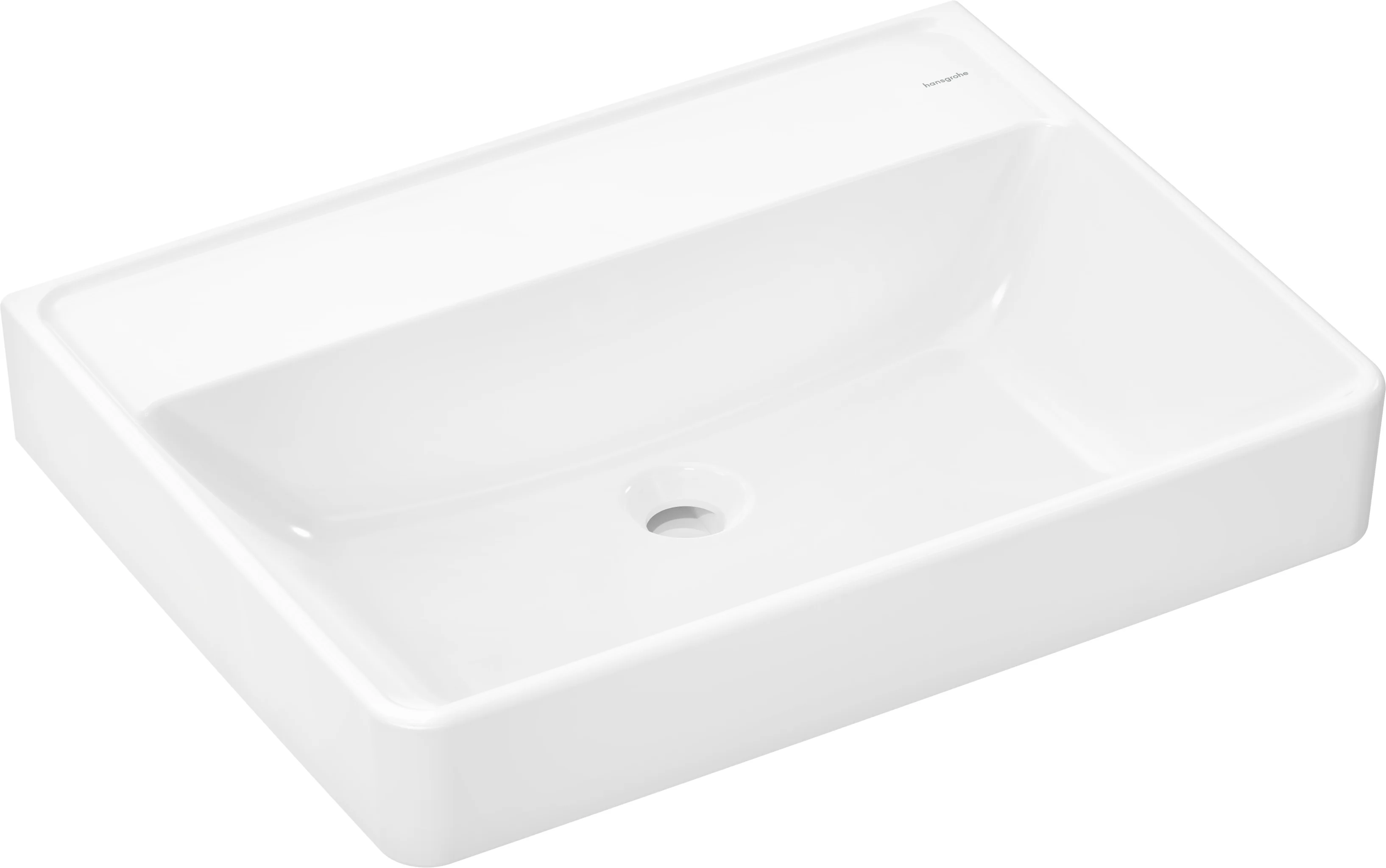 Hansgrohe Xanuia Q Waschtisch in Weiß, 650x480 mm, wandhängend, ohne Hahnloch und Überlauf Hansgrohe Xanuia Q Waschtisch in Weiß, 650x480 mm, wandhängend, ohne Hahnloch und Überlauf