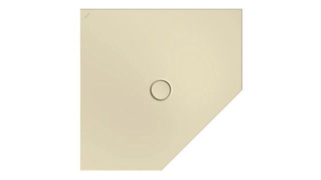 Bette fünfeck Duschwanne „BetteFloor Caro“ 100 × 100 cm in Cream