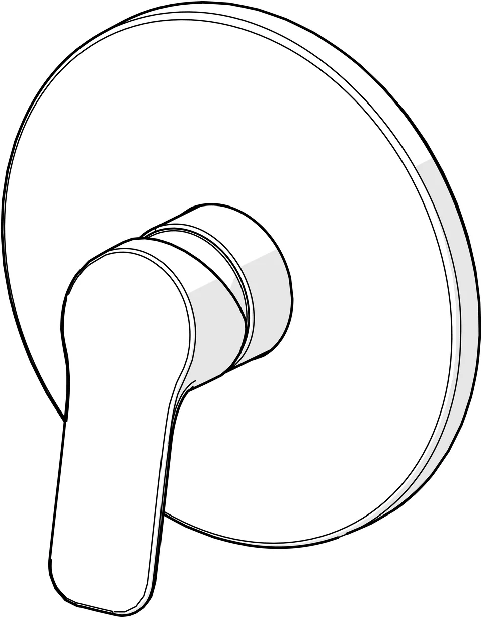 HansaBASIC Duscharmatur, Einhebelmischer, Chrom HansaBASIC Duscharmatur, Einhebelmischer, Chrom