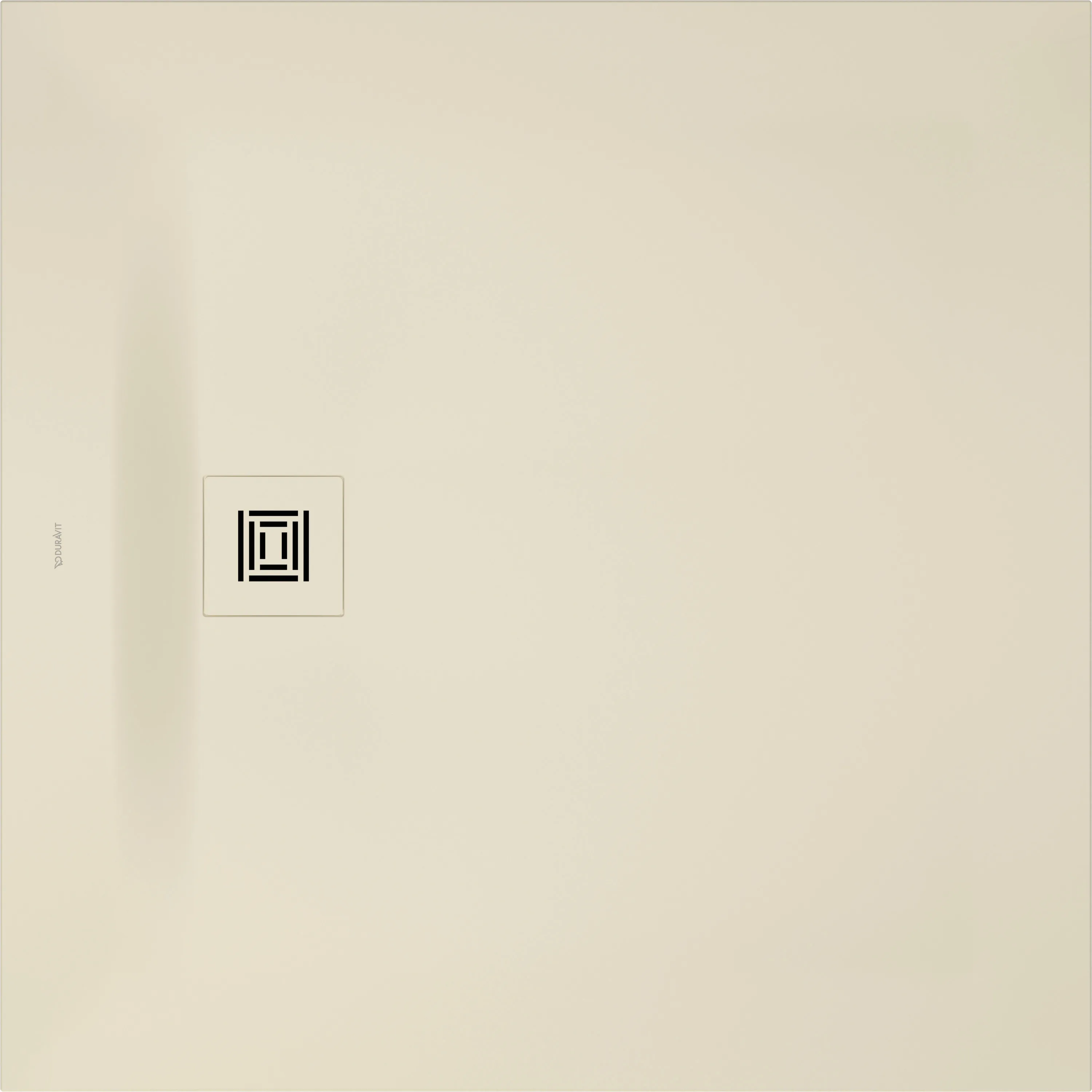 Duravit quadrat Duschwanne „Sustano“ 100 × 100 cm in Cream Matt
