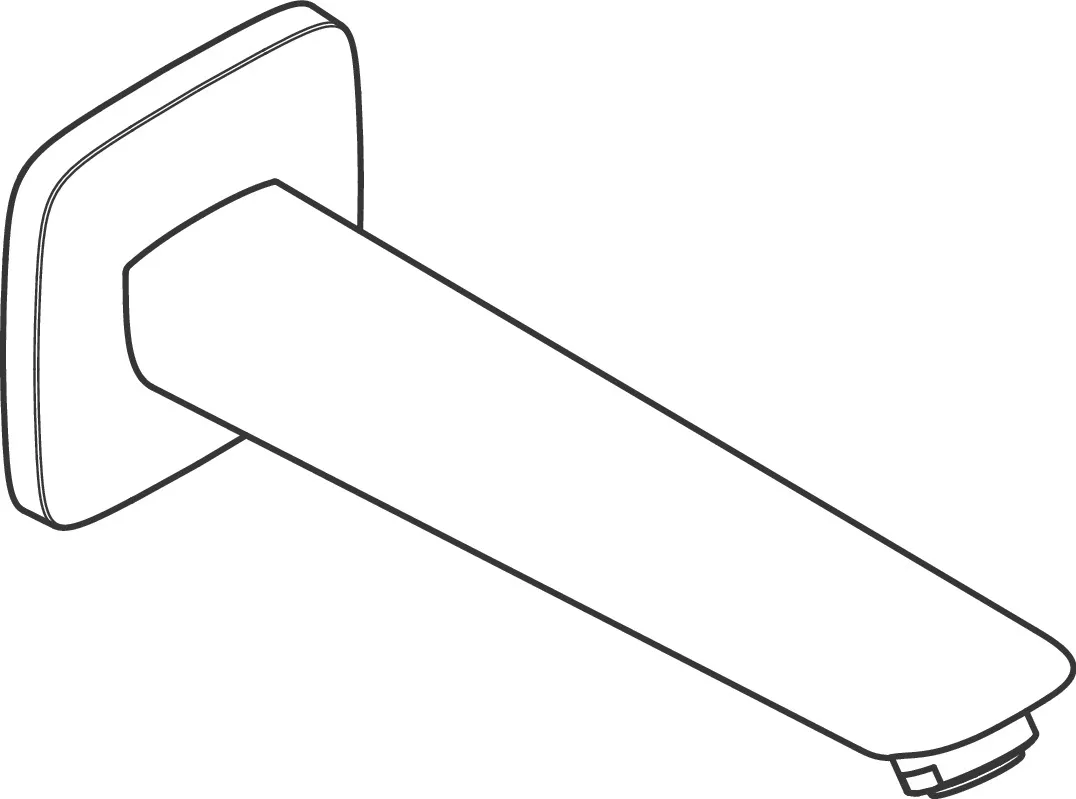 Wanneneinlauf Logis DN20 chrom