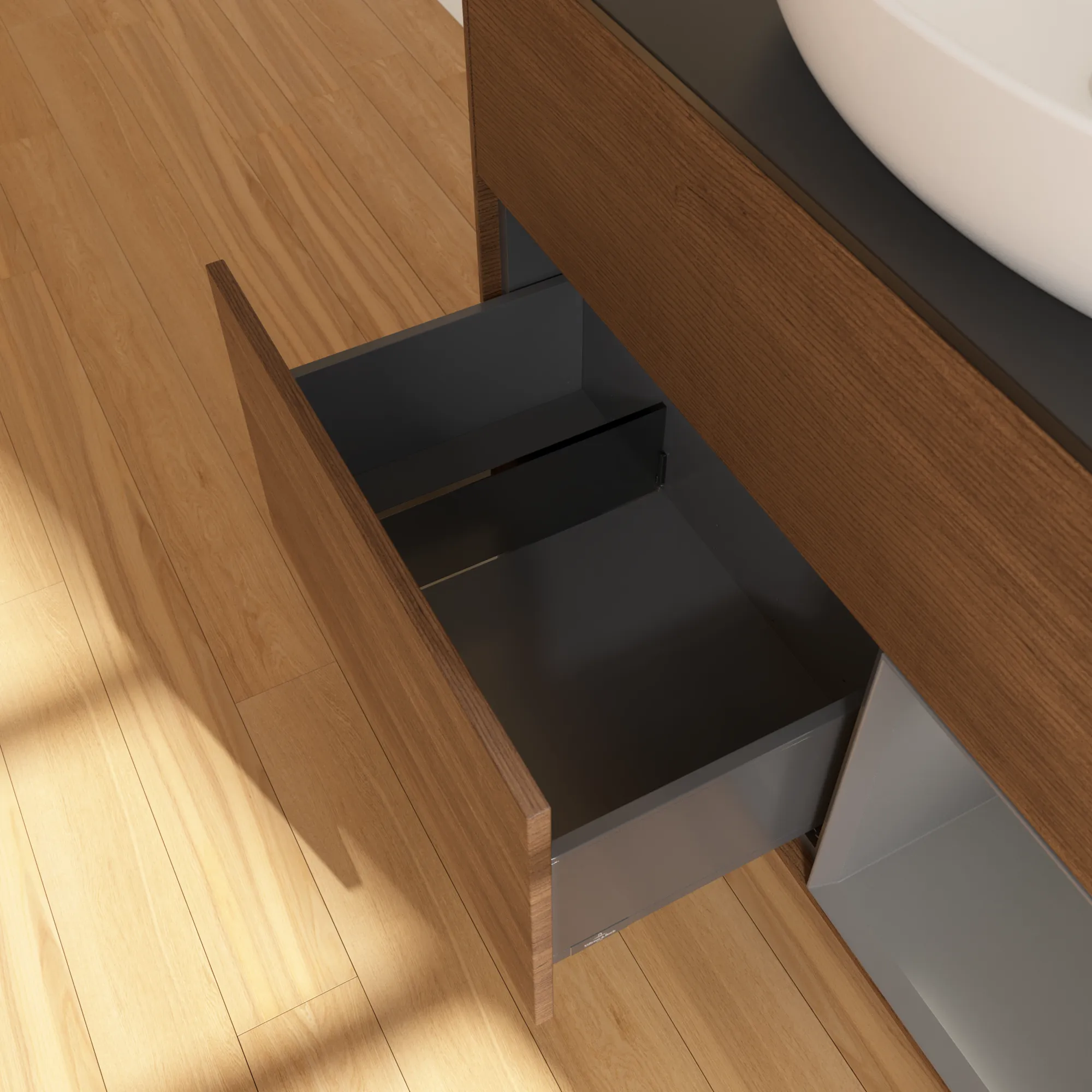 Villeroy & Boch Finion FA2 Waschbeckenunterschrank, 1000x603x501mm m Bel FK/RE/AP: GN/GK/2