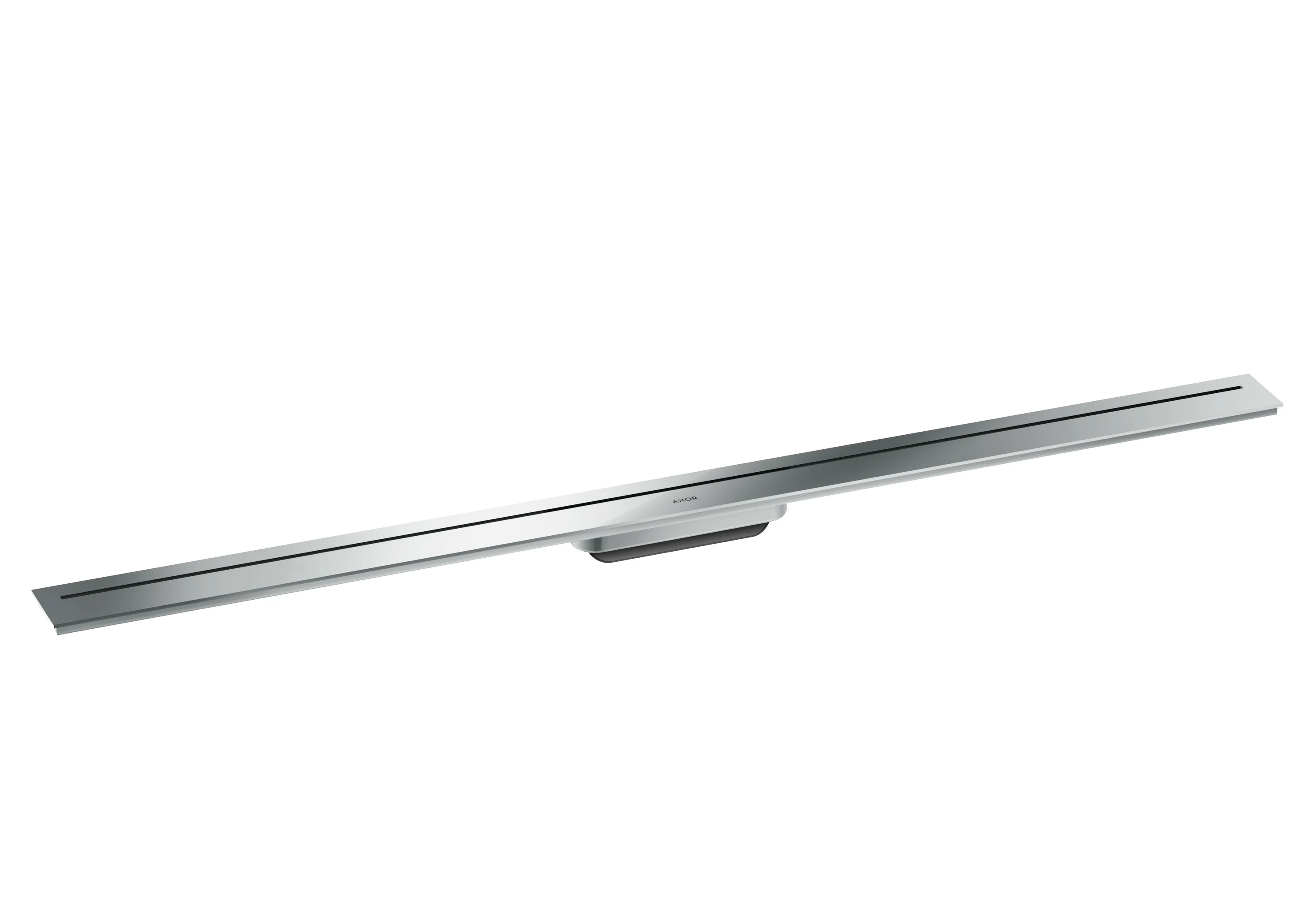 Hansgrohe AXOR Drain Fertigset Duschrinne, Chrom, 1.200 mm, höhenverstellbar bis 18 mm Fliesenstärke