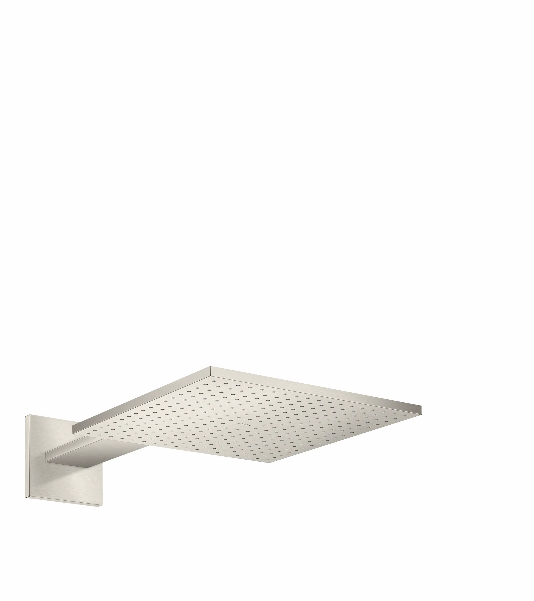 Hansgrohe AXOR ShowerSolutions Kopfbrause 300⁄300 1jet mit Brausearm, Edelstahl Optic Hansgrohe AXOR ShowerSolutions Kopfbrause 300⁄300 1jet mit Brausearm, Edelstahl Optic