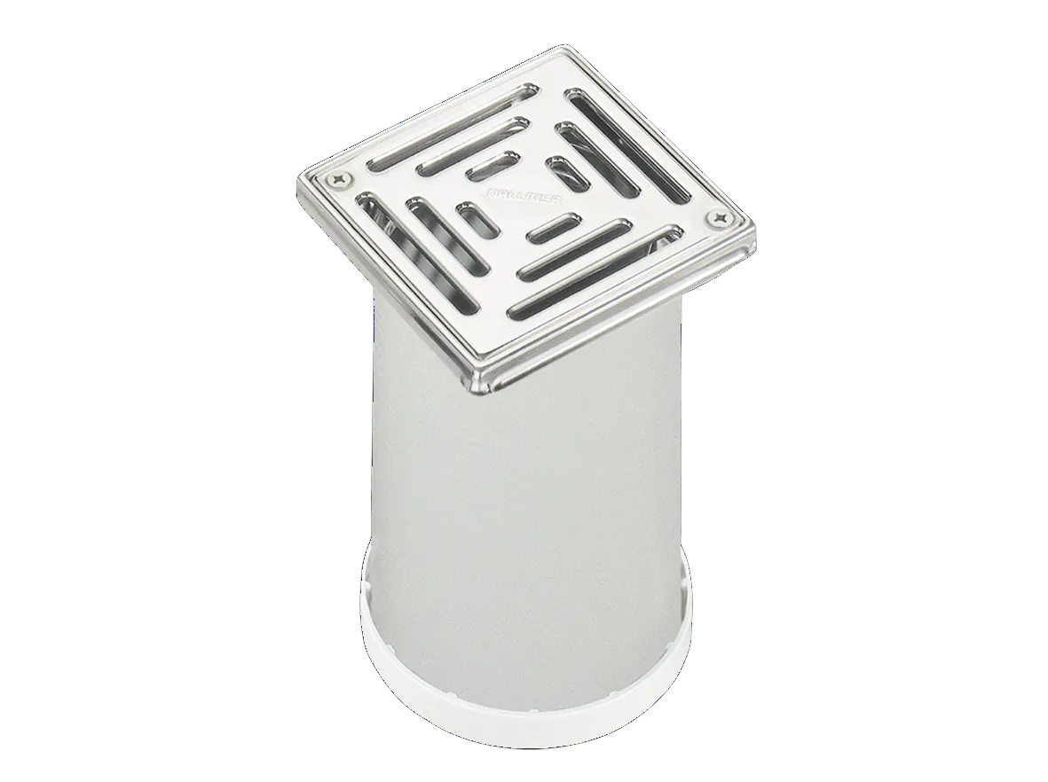 Terrassen-Aufsatz SES 15, Rost 5 mm, verschr., 150 x 150 mm