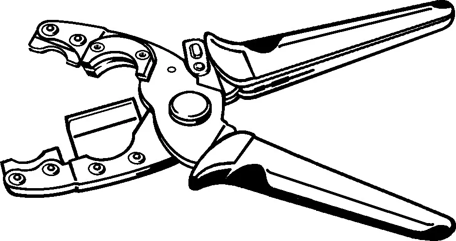 Viega „Sanfix“ Rohrschere für Kunststoffrohr 12 - 25 mm für ⌀ 12 mm Viega „Sanfix“ Rohrschere für Kunststoffrohr 12 - 25 mm für ⌀ 12 mm