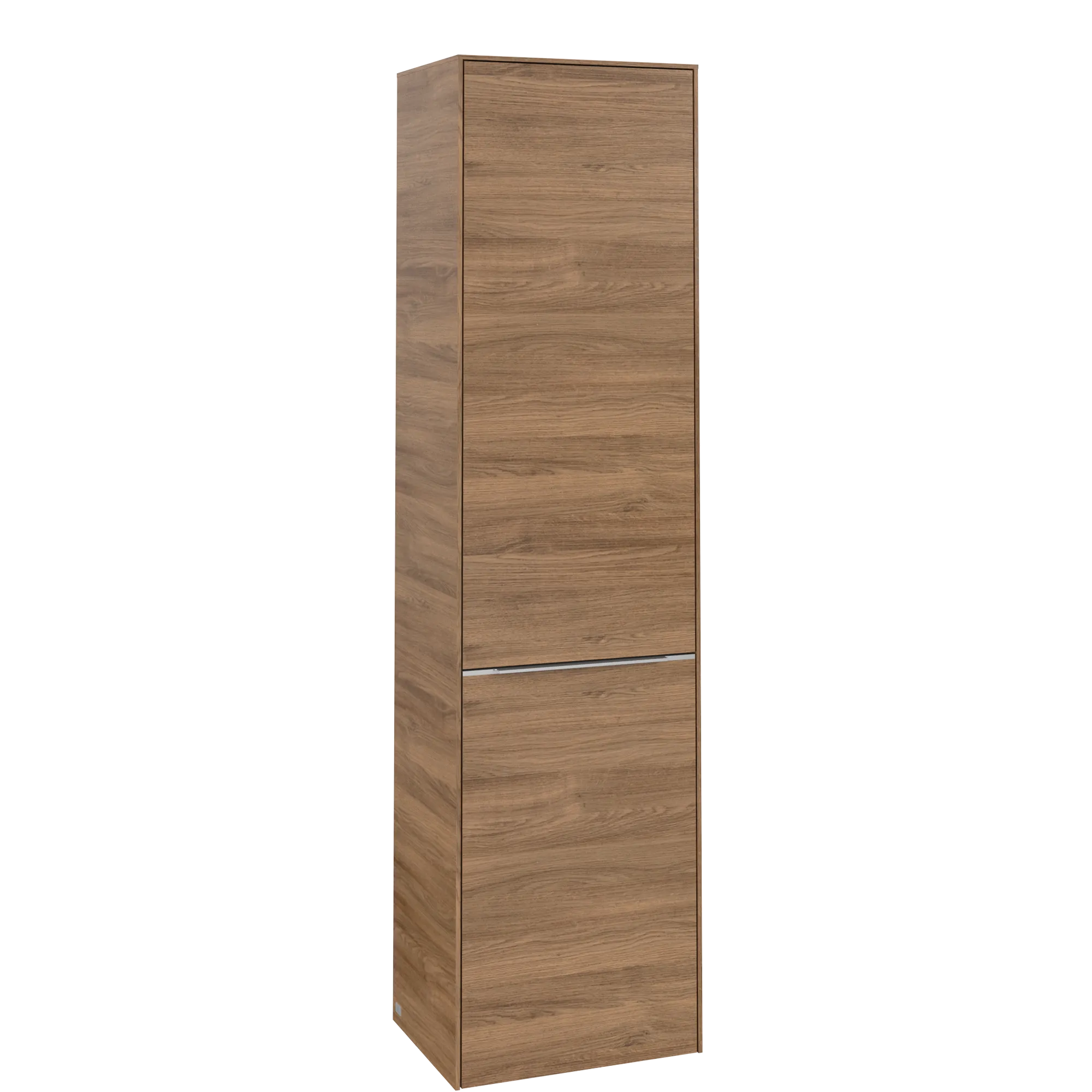 Villeroy & Boch Hochschrank mit Wäschekorb-Klappe „Subway 3.0“ 45 × 171 × 36,2 × 36,2 cm 1 Tür, 1 Wäscheklappe, 1 × fixer Fachboden, Anschlag: links, 2 × Glasfachboden, 1 Tür, Anschlag links