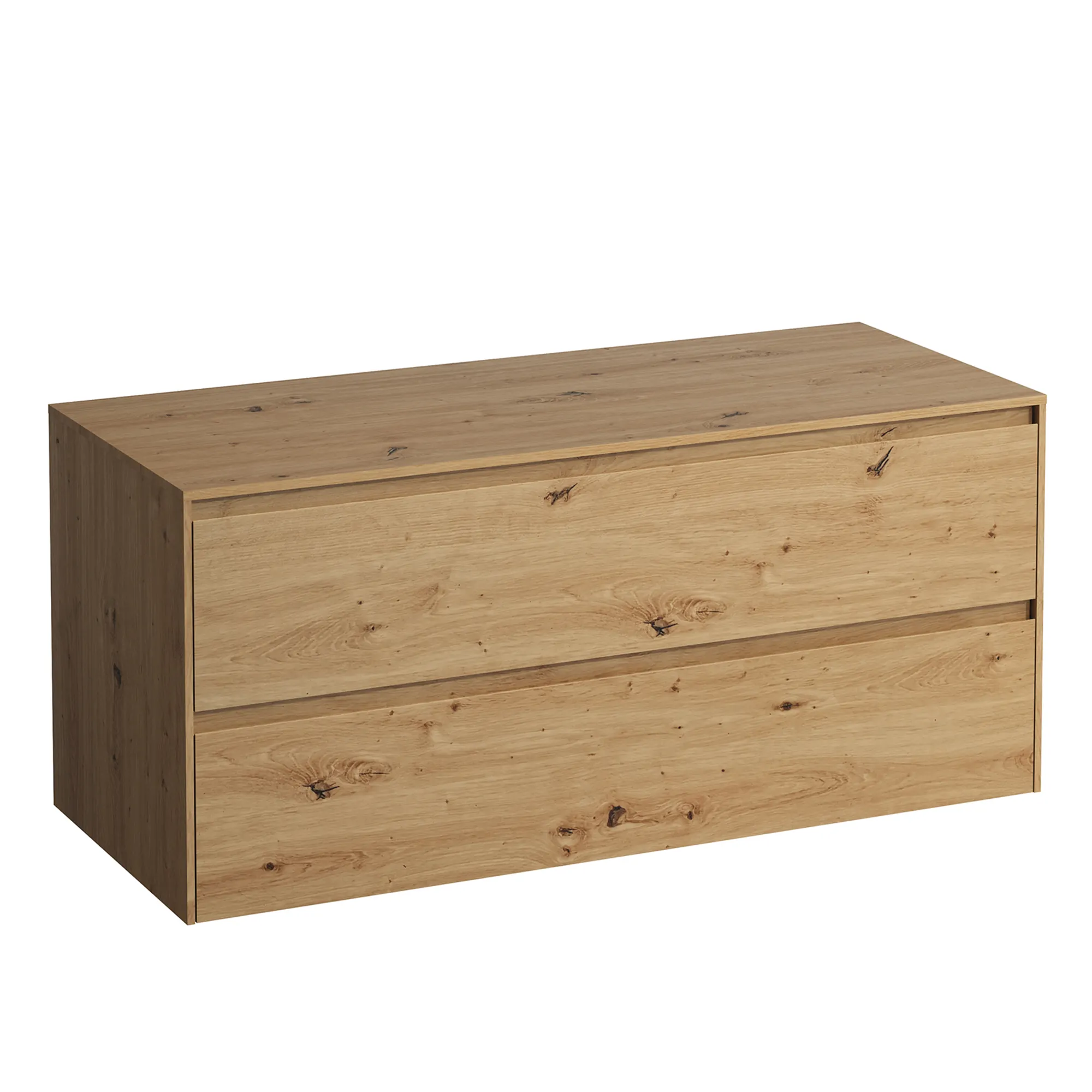 Waschtischunterbau+Waschtischplatte (Schubladenelement) LANI 493x1182x527 ohne Ausschnitt Abdeckplatte 12 mm, mit 2 Schubladen integrierter Griffleiste Vollauszug und Soft-Close weiß matt Waschtischunterbau+Waschtischplatte (Schubladenelement) LANI 493x1182x527 ohne Ausschnitt Abdeckplatte 12 mm, mit 2 Schubladen integrierter Griffleiste Vollauszug und Soft-Close weiß matt