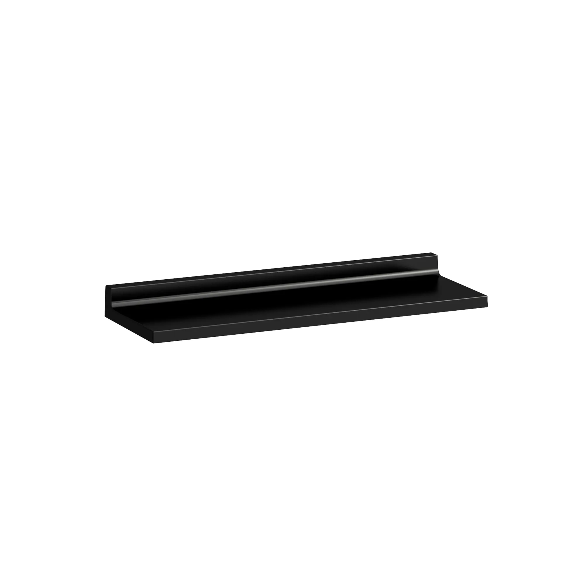 Laufen Ablage K-Laufen wandmontiert, Schwarz, 450x155x40 mm