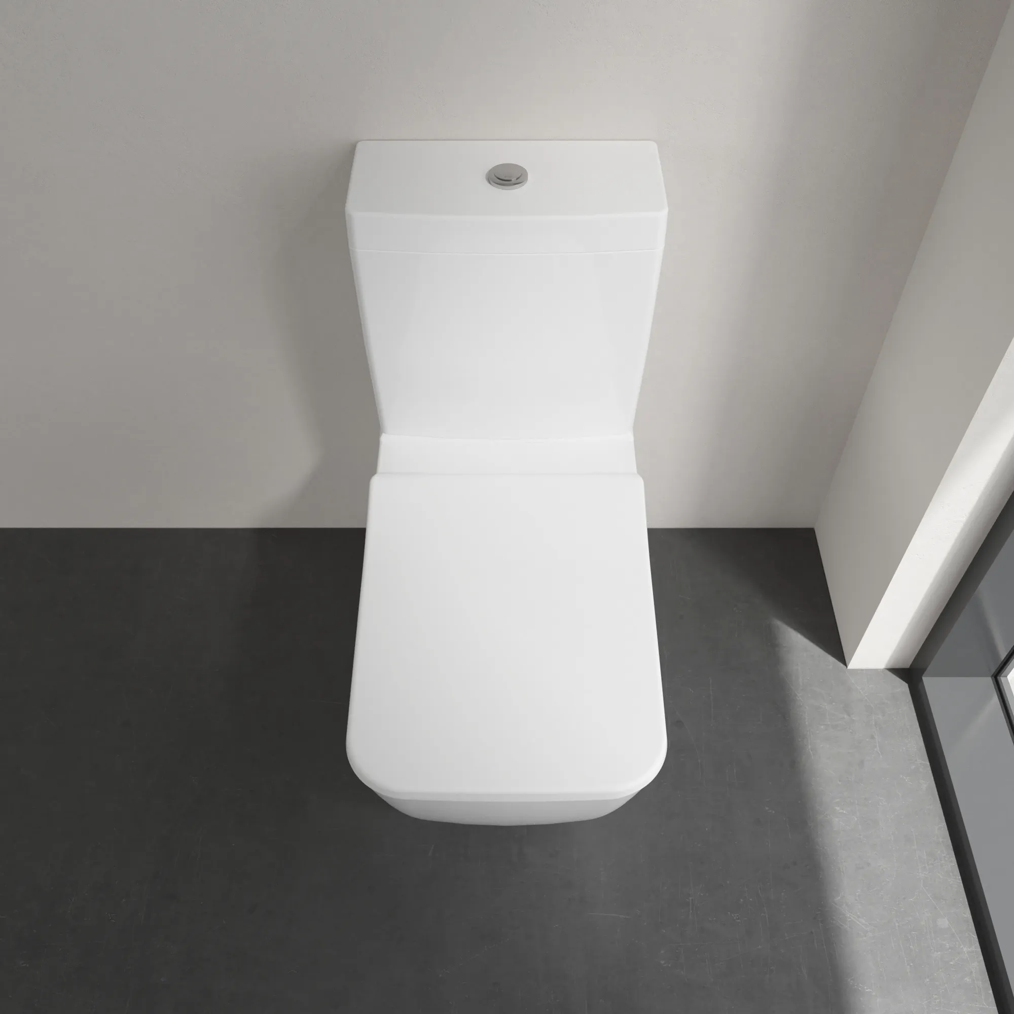 Stand-Tiefspül-WC für Kombination mit Spülkasten DirectFlush „Venticello“ bodenstehend, mit DirectFlush, spülrandlos, für Kombination mit Spülkasten 37 × 40 × 70 cm ohne Spülrand