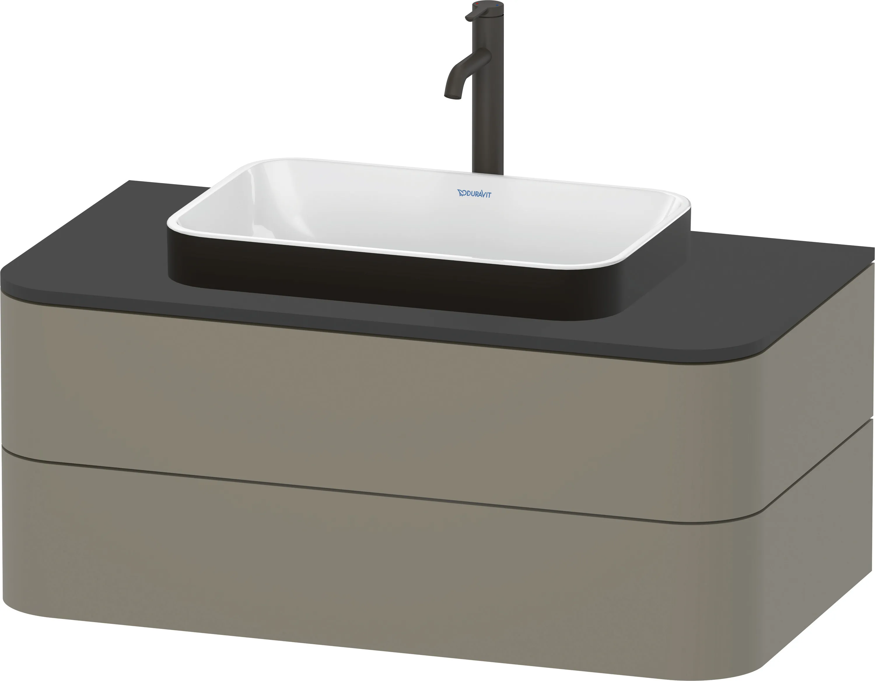 Aufsatzwaschtisch „Happy D.2 Plus“, ohne Überlauf Aufsatzwaschtisch „Happy D.2 Plus“, ohne Überlauf