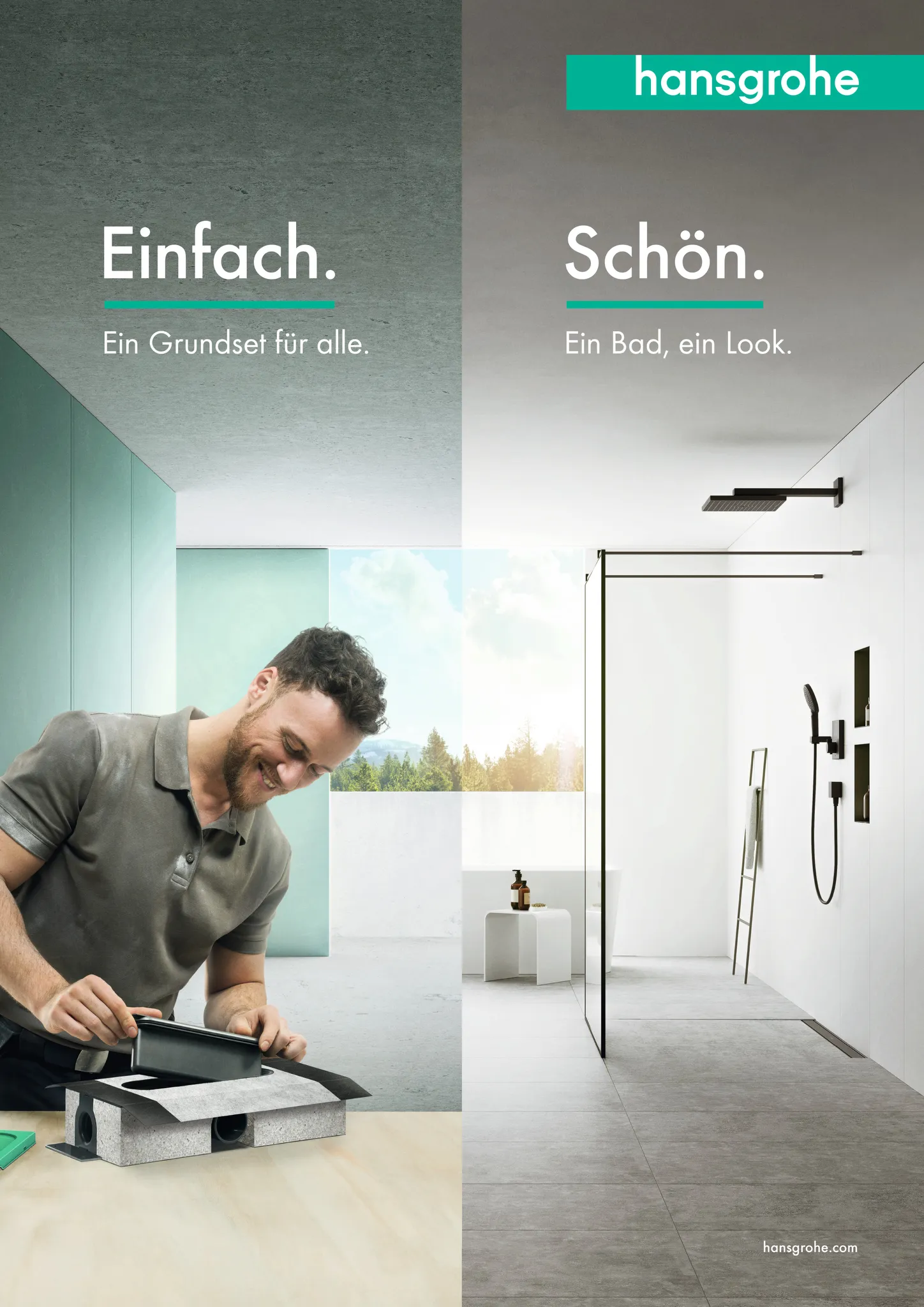 uBox universal GK für Duschrinnen Ablaufgehäuse für Standardinstallation