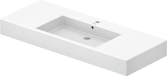 Wandwaschtisch „Vero“, mit Überlauf, Hahnlochposition mittig Wandwaschtisch „Vero“, mit Überlauf, Hahnlochposition mittig