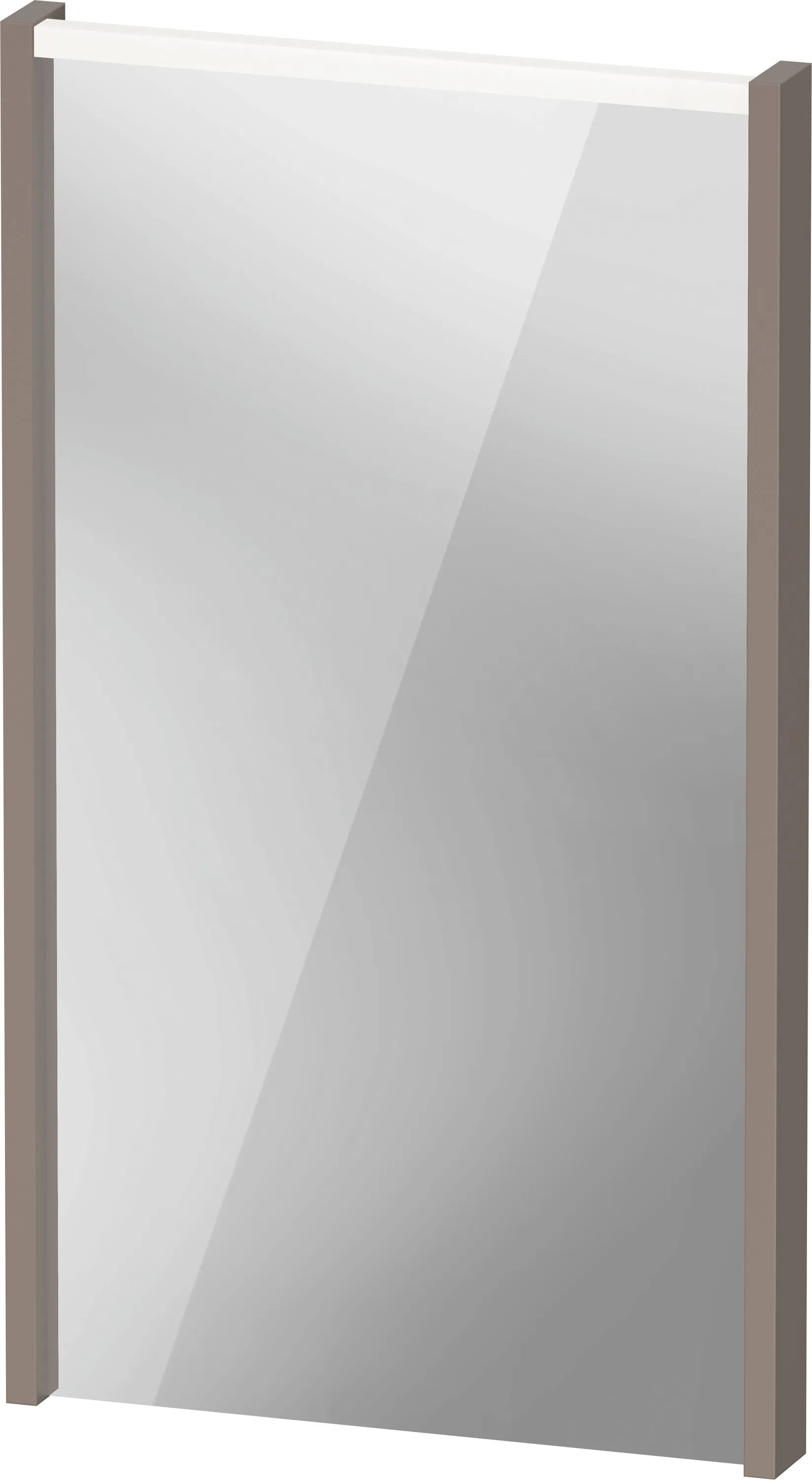 Duravit Spiegel mit LED-Beleuchtung „D-Code“ 40 × 70 cm in Basalt Matt Duravit Spiegel mit LED-Beleuchtung „D-Code“ 40 × 70 cm in Basalt Matt