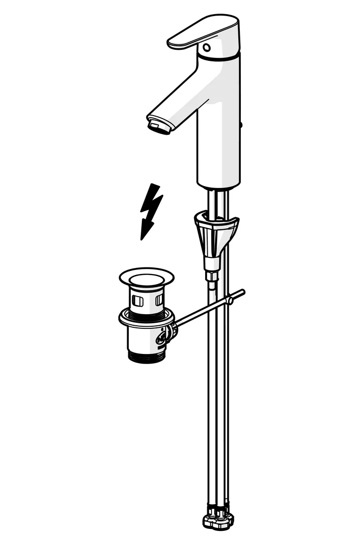 HansaVANTIS Waschtischarmatur Hansavantis 2022 EHM WT-Batt., ND HansaVANTIS XL 5246 Zugst.Ablgarn. Ausld. 114 mm chr HansaVANTIS Waschtischarmatur Hansavantis 2022 EHM WT-Batt., ND HansaVANTIS XL 5246 Zugst.Ablgarn. Ausld. 114 mm chr